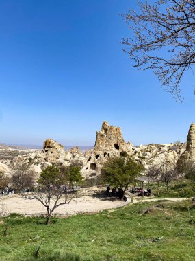 Açık Hava Müzesi, mağaraları, manastırları ve Goreme, Kapadokya 'daki kiliseleri olan tarihi ve arkeolojik bir yer.