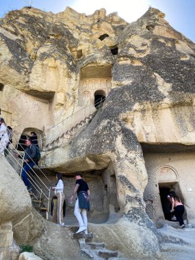 Açık Hava Müzesi, mağaraları, manastırları ve Goreme, Kapadokya 'daki kiliseleri olan tarihi ve arkeolojik bir yer.