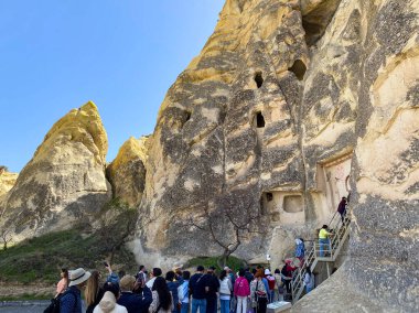 Açık Hava Müzesi, mağaraları, manastırları ve Goreme, Kapadokya 'daki kiliseleri olan tarihi ve arkeolojik bir yer.