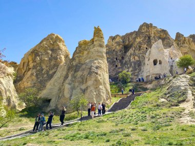 Açık Hava Müzesi, mağaraları, manastırları ve Goreme, Kapadokya 'daki kiliseleri olan tarihi ve arkeolojik bir yer.