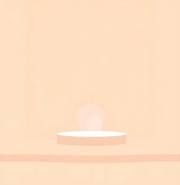 Podyumlu Modern Pembe Stüdyo Arkaplanı