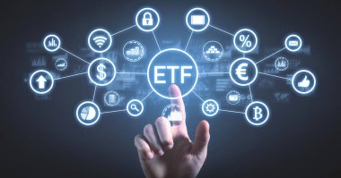 ETF-Ticaret Fonu. Borsa ticareti. Finans