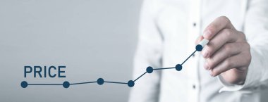 Erkek el Fiyat büyütme grafiğini çizdi.