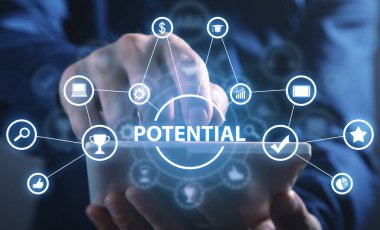 Kişisel gelişim. Koç kişisel gelişim için motive olur. Potansiyel kavramı