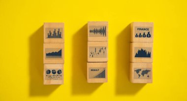 Tahta küplerdeki büyüme grafikleri. İş dünyası