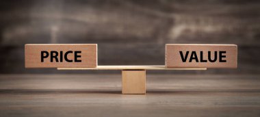 Tahta terazide Fiyat ve Değer. 