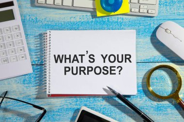 Not defterindeki amacın ne? İş dünyası