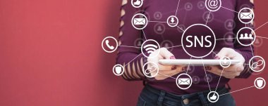 SNS kavramı. Sosyal Ağ Servisi