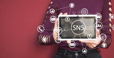 SNS kavramı. Sosyal Ağ Servisi