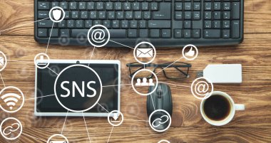 SNS kavramı. Sosyal Ağ Servisi