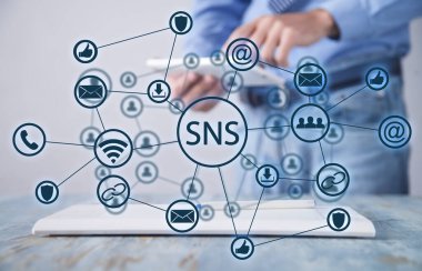 SNS kavramı. Sosyal Ağ Servisi