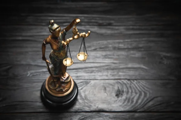 Statua Pani Sprawiedliwości Prawo Prawo — Zdjęcie stockowe