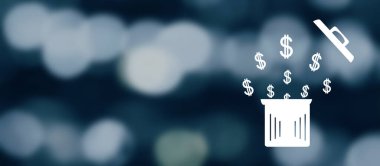  Çöp kutusunda dolar var. Enflasyon