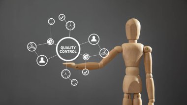 Kalite Kontrol. İş konsepti