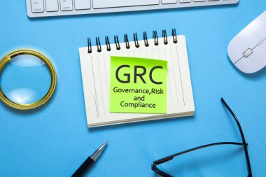 GRC-Yönetim, Risk ve Uyum. İş konsepti