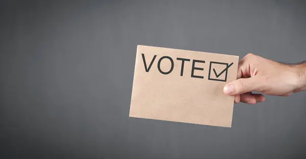 Votar Sobre Las Elecciones Concepto Empresarial —  Fotos de Stock