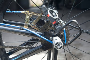 Bisiklet zinciri ve parçaları. Taşıma. Hobi