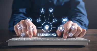 E-öğrenme. - İnternet. Teknoloji. İş dünyası