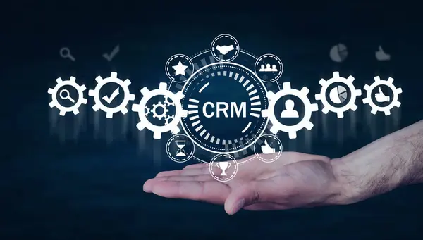 CRM Customer Relationship Management. Business Concept