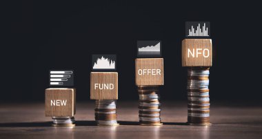 NFO-New Fund Offer. Business. Finance clipart