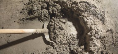 İnşaat alanında beton.