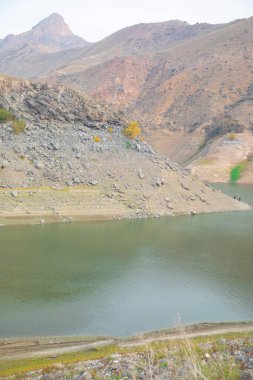 Ermenistan 'daki su deposunun güzel manzarası.