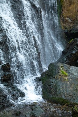 Ermenistan 'da sonbaharda güzel bir şelale.