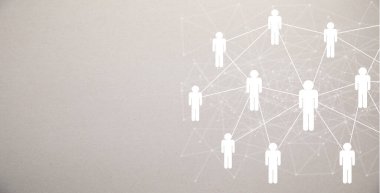 İş bağlantıları. Sosyal ağ. İletişim