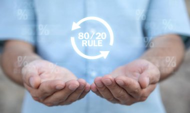 80/20 kuralı. Pareto ilkesi için kavram. İş kavramı