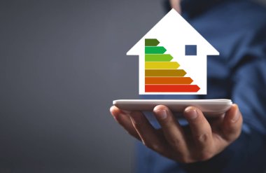 Enerji verimliliği derecelendirmesi. Tüketim çubuğuyla enerji