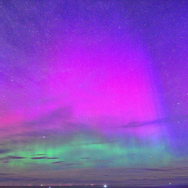 Yıldızlı güzel gece gökyüzü