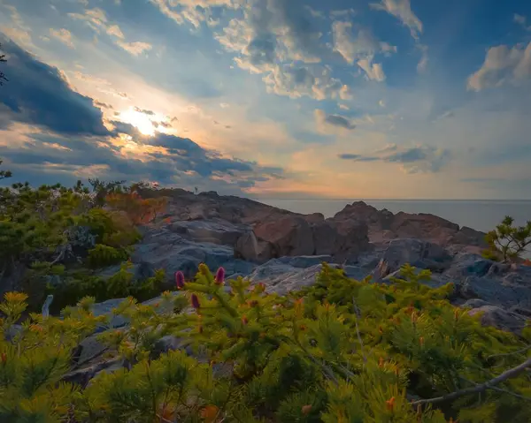 Denizde gün batımı