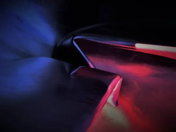 Parlak çizgileri olan soyut arkaplan