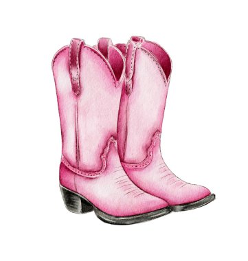 Parlak pembe kovboy çizmeleri şık tasarımı ve canlı rengiyle, Batılı ayakkabılara neşeli ve eğlenceli bir yaklaşım sergiliyor. Gelişigüzel geziler ya da moda ifadeleri için ideal..