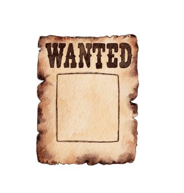 Dekoratif kenarı ve detay eklemek için boş alanı olan eski moda bir aranıyor posteri. Sanat ve el sanatları veya temalı etkinlikler için idealdir, bu tasarım çok yönlü ve görsel açıdan çekicidir.
