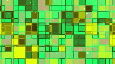 Dijital arkaplan, sosyal medya grafikleri, davetiyeler ve şenlik tasarımları için uygun parlayan yıldızlarla yeşil ve sarı gradyan.