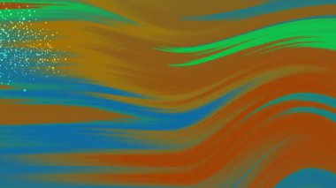 Canlı yeşil, mavi ve turuncu renklerin yer aldığı soyut sanat eserleri. Geçmişler, web tasarımları ve çağdaş sanat projeleri için ideal. Yaratıcı kavramlar için uygun.