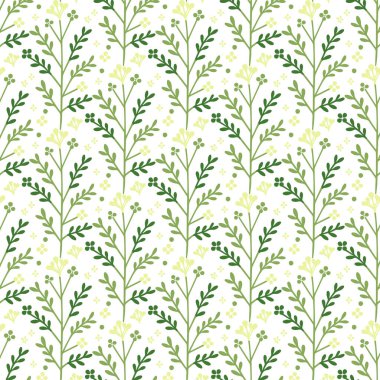 Dijital baskı duvar kağıtları ve tekstil tasarımları için kusursuz çiçek deseni