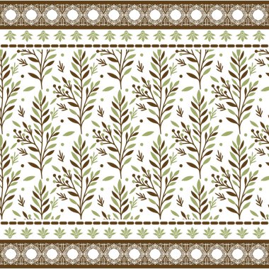 Süssüz çiçek desenli, yaban çiçekleri ve dekoratif işlemeli.