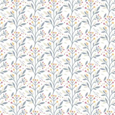 Moda ve kumaş için desenli süslü ve çiçek desenli fayans desenli kusursuz bir desen.