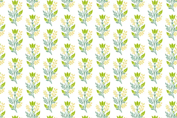 Moda ve tekstil aksesuarları için süslemeli çiçek desenleri dizaynı tekrarlanıyor