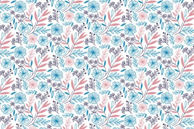 Kağıt ev tekstili ve moda yastık baskıları için kusursuz bir desen.