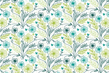 Kadınlar için güller, moda yastıkları ve tekstil hediye paketleri çizimlerini içeren modern, dikişsiz desenler.