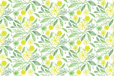 Bir çizgi gül deseni şık kadınlar için kusursuz desen moda yastık tasarımları ve mutfak kumaşı projeleri için.