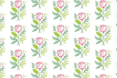 Yatak örtüleri için çiçeksiz desenler çizin. Yastık kılıfları takın ve soyut tekstil baskı yapın.