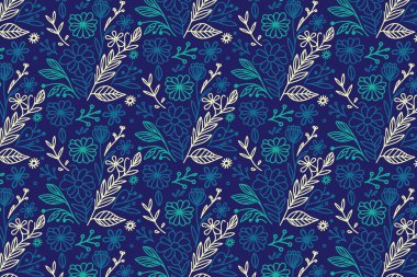 Çiçeklerle süslenmiş kusursuz çiçek desenleri hediye kutuları, çarşaflar ve yaratıcı kağıt eşyalar için mükemmel.