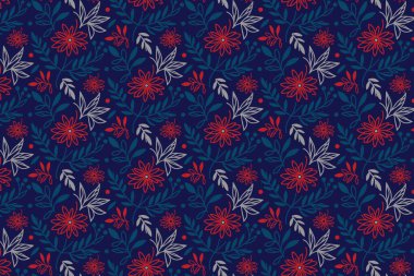 Doğayla iç içe kusursuz çiçek desenleri ev yapımı tekstil ürünleri paketleme ve mutfak örtüleri için çiçek temalarından esinlenmiştir.