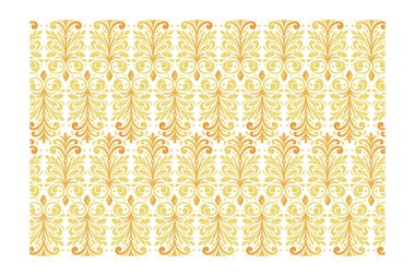 Çiçekli sanat eserleri, klasik etnik doku botanik çizimleri ve kağıt ve kumaş ambalajları için geleneksel motifler.