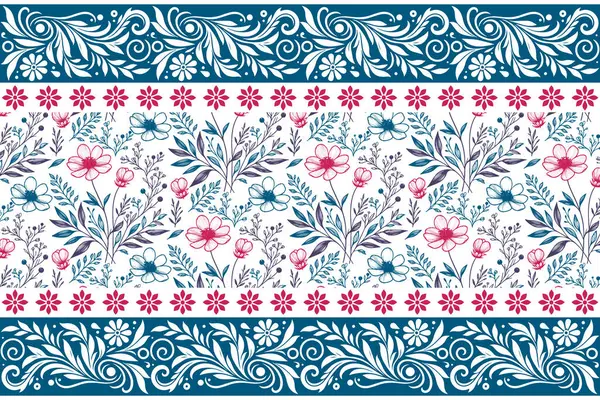 Çiçeksel çizim kalıbı. Asgari çizgi yaprakları. Kusursuz botanik tekrarı. Sınır nakışı sanatı. Tekstil çiçek tasarımı. Zarif dış hat dokusu