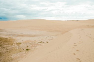 Dunas de areia em Jericoacoara Cear Brazil